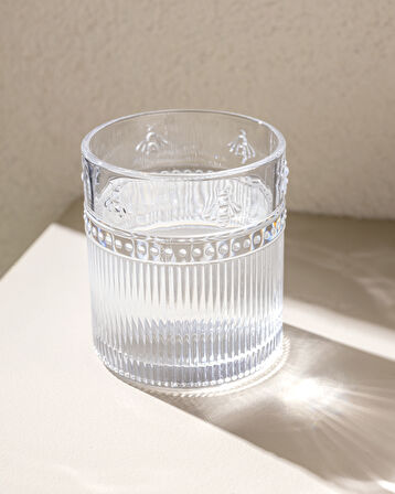 Abeille 4'lü Su Bardağı Seti - Şeffaf - 334 ml