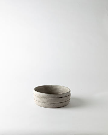 Ella Saksı - Soft Gri - 20 cm