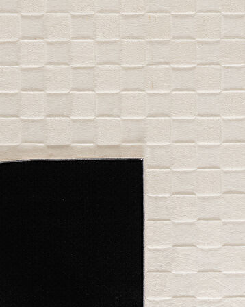 Soie Rölyef Halı - Ekru - 200x290 cm