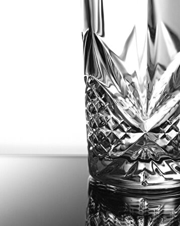 Dublin 4'lü Meşrubat Bardağı Seti - Şeffaf - 350 ml