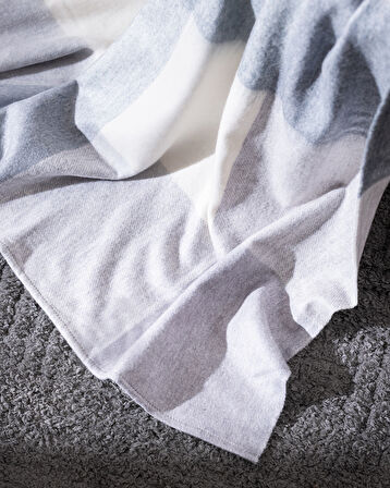 Blacy Tv Battaniye - Gri/İndigo