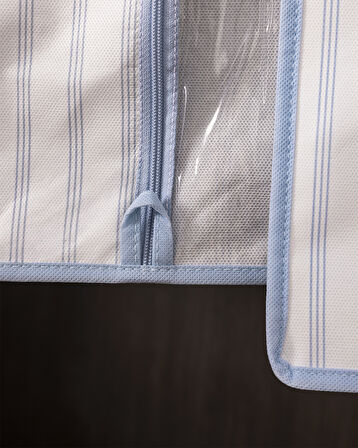 Nuage Elbise Kılıfı - Beyaz/Açık Mavi