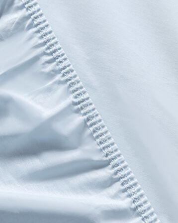 Manon King Size %100 Pamuk Ranforce Lastikli Çarşaf Takımı - Açık Mavi