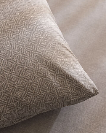 Odette Tek Kişilik %100 Pamuk Ranforce Lastikli Çarşaf Takımı - Gri