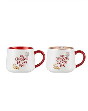 Corniglia Figürlü Kupa - Renkli - 380 ml