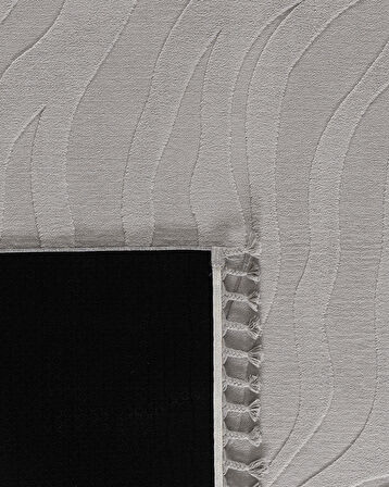 Pluie Rölyef Halı - Gri - 190x290 cm