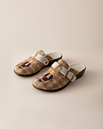 Thizay Kadın Terlik - Kahverengi