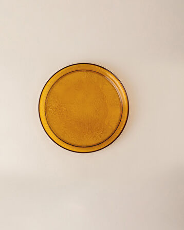 Crocus Pasta Tabağı - Amber - 21 cm
