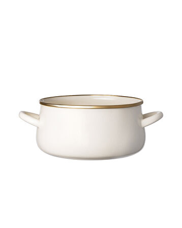 Montferry Tencere - Beyaz - 16 cm