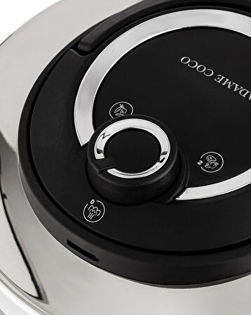 Dole Düdüklü Tencere - Çelik - 6 lt