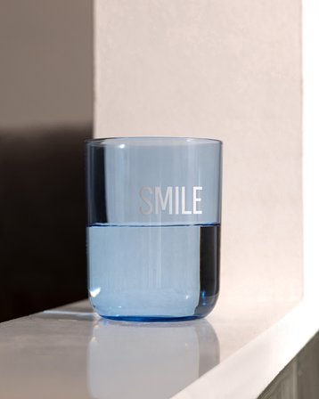 Mayotte-Smile Su Bardağı - Mavi - 350 ml