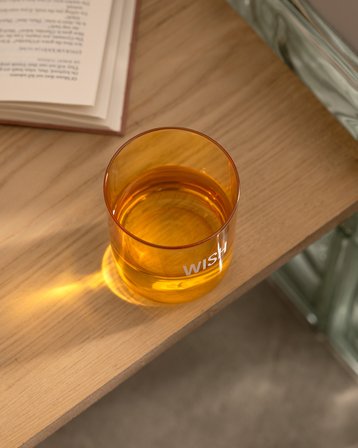 Mayotte-Wish Su Bardağı - Sarı - 350 ml