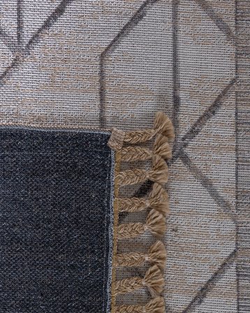 Urbain Halı - Beyaz - 80x300 cm