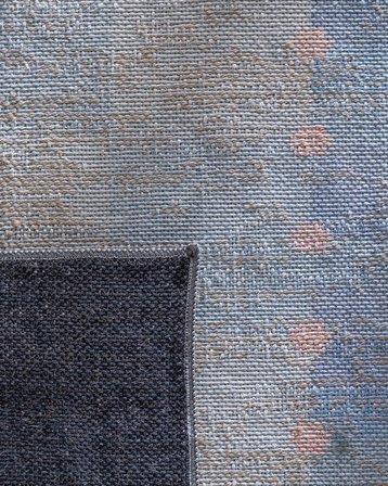 Calixte Halı - Mavi - 80x300 cm