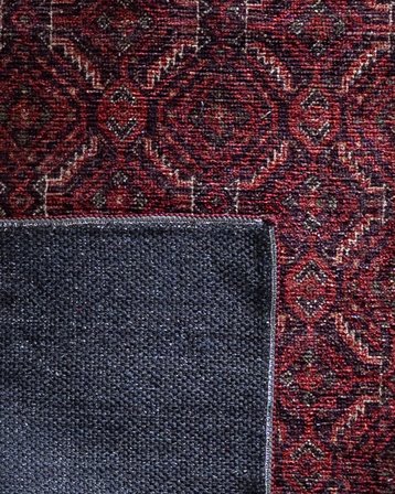 Louna Halı - Bordo - 80x150 cm
