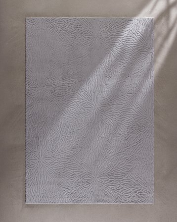 Isabeau Halı - Gri - 200x290 cm
