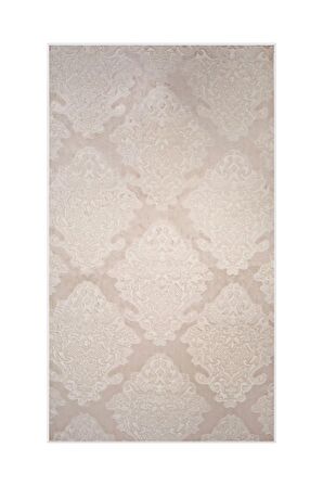 DijiDekor Saltanat Vizon Halı Kaymaz Yıkanabilir Antibakteriyel Antistatik 