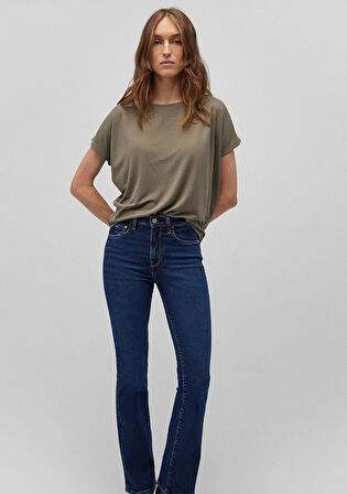 Lux Touch TENCEL TM Yeşil Basic Tişört 167245-86961