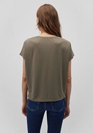 Lux Touch TENCEL TM Yeşil Basic Tişört 167245-86961