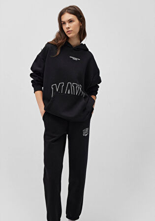 Mavi Logo Baskılı Siyah Sweatshirt 1S10149-900