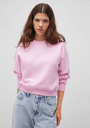 Pembe Basic Crop Sweatshirt 1611147-71117