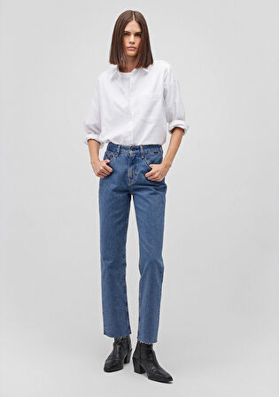 New York Classic Denim Indigo Mavisi Jean Pantolon 101441-87791