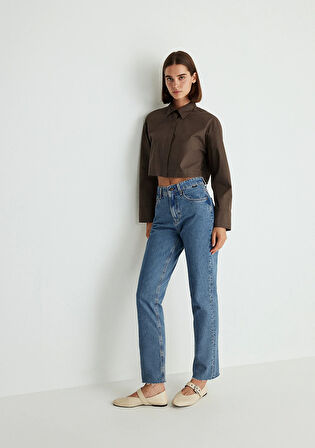 New York Classic Denim Indigo Mavisi Jean Pantolon 101441-87791