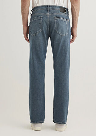 Martin Mavi Pro Vintage Puslu Mavi Jean Pantolon 0037888215