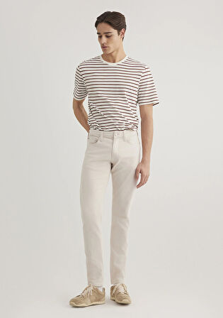 Jake Ekru Comfort Gabardin Pantolon 0042222763