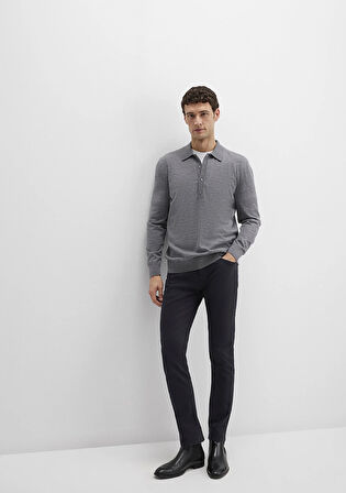 Jake Mavi Black Koyu Lacivert Gabardin Pantolon 0042288052