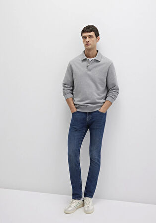 Jake Premium Blue Gölgeli Koyu Mavi Jean Pantolon 0042288222