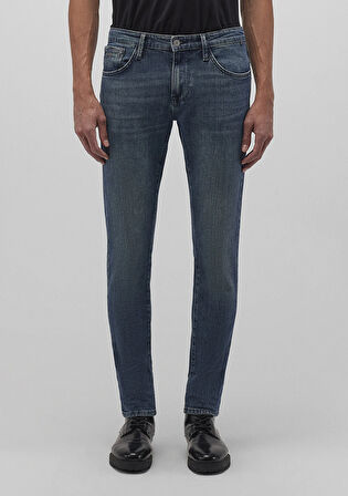 James Mavi Pro Puslu Vintage Koyu Mavi Jean Pantolon 0042487872