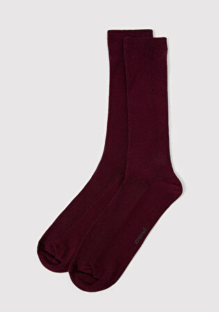 Bordo Soket Çorap 1911884-70434