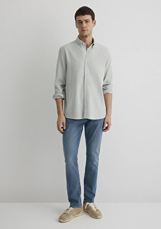 Jake Premium Blue Puslu İndigo Mavisi Jean Pantolon 0042287839