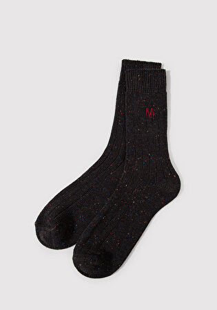 Siyah Bot Çorabı 0911615-900