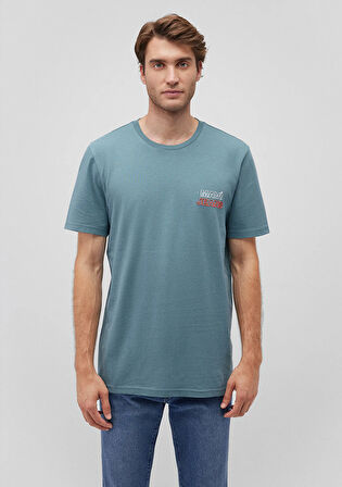 Mavi Jeans Baskılı Yeşil Tişört 066841-71863