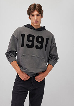 Gri Sweatshirt 0S10166-70088