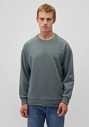 Bisiklet Yaka Yeşil Sweatshirt 0S10161-71577