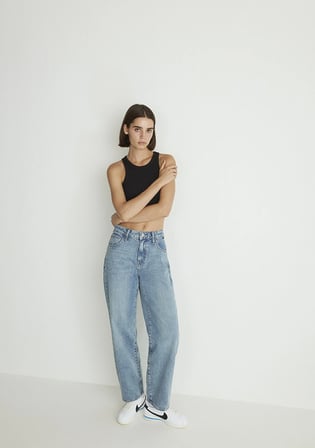 Leıla Real Blue Indigo Mavisi Jean Pantolon 1010600-87776
