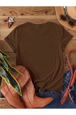 Unisex Flowers Baskılı Tasarım Tshirt