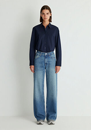 Malibu All Blue Vintage Indigo Mavisi Jean Pantolon 1010152-87779