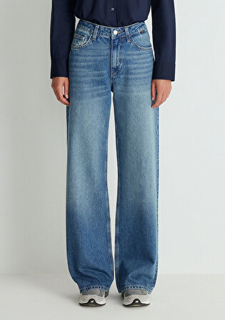 Malibu All Blue Vintage Indigo Mavisi Jean Pantolon 1010152-87779