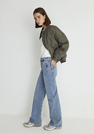 Victoria Mavi Premium Puslu Açık Mavi Jean Pantolon 101072-88212
