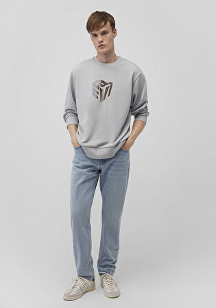Gri Sweatshirt 0S10204-70075
