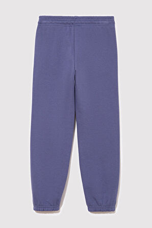 Kız Çocuk M Logo Baskılı Eşofman Altı - Mor  | 4-5