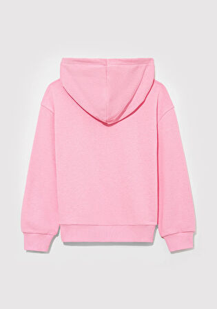 Berlin Baskılı Pembe Sweatshirt 7S10061-71027