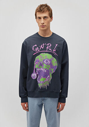 Lacivert Sweatshirt 0S10182-87822