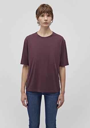 TENCEL TM Mor Modal Basic Tişört 1611897-70664