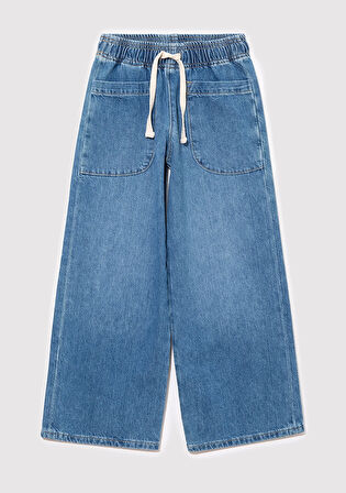 Loco 90lar Vintage Indigo Mavisi Jean Pantolon 7010405-88226