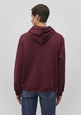 Mavi Logo Baskılı Bordo Sweatshirt 0S10196-70426